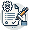 Project Management & Proposal Writing Icon